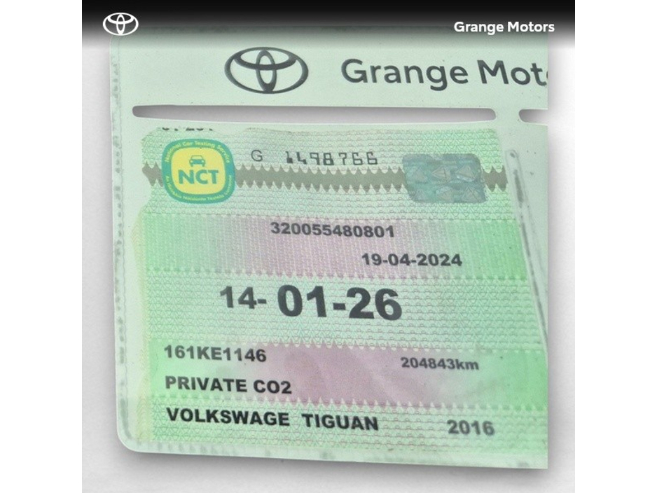 2016 Volkswagen Tiguan SPORT 2.0 TDI 110HP 6 SPEED €14,950