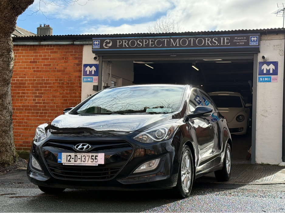 2012 Hyundai i30 1.4d Elite Plus, New Nct 02/2027, Bluetooth, Cruise Control, 5 Door, Alloys, A/C, Service & Warranty Included, SIMI Dealer, €5,750