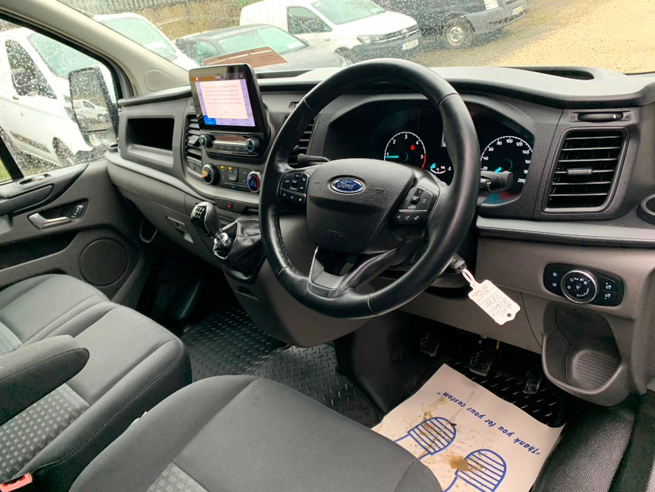 2022 Ford Transit Custom 2.0 TDCI TREND SWB // PRICE EXCL. VAT // 01/27 CVRT // GREAT CONDITION // CRUISE, PARKING SENSORS AND BLUETOOTH // €13,780