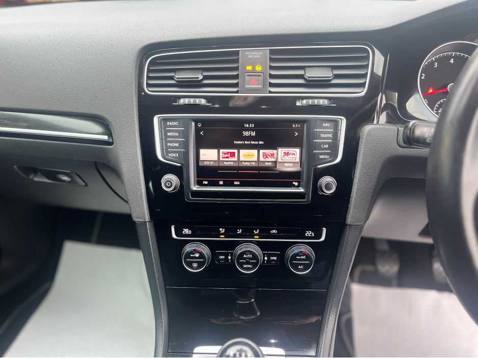 2016 Volkswagen Golf HIGHLINE 1.2 TSI MANUAL 6SPEED FWD 5DR 110HP, NEW NCT €14,995