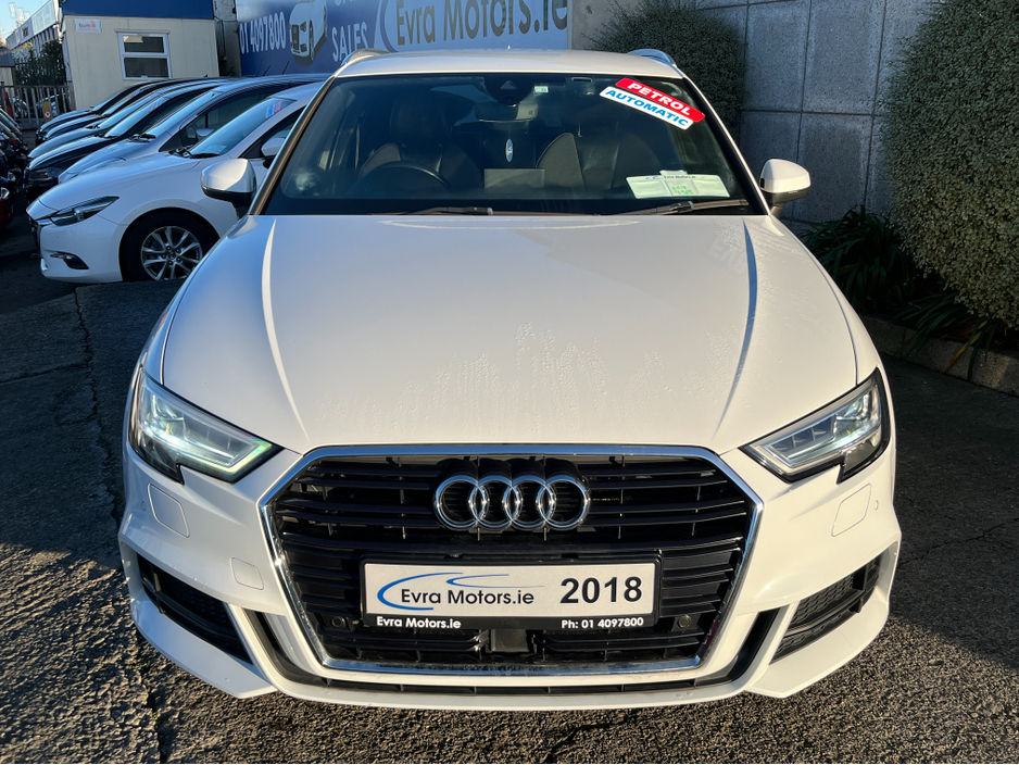 2018 Audi A3 S-LINE HATCHBACK AUTOMATIC 1.4 PETROL //HIGH SPEC//LOW MILES//HALF LEATHER HEATED SEATS//FULL ELECTRIC DRIVERS SEAT//REVERSE CAMERA//KEYLESS ENTRY//ADAPTIVE CRUISE CONTROL// €21,950