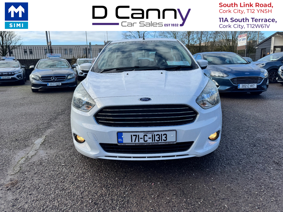 2017 Ford Ka + KA ZETEC 1.2 85PS 5SPEED 4DR €9,900