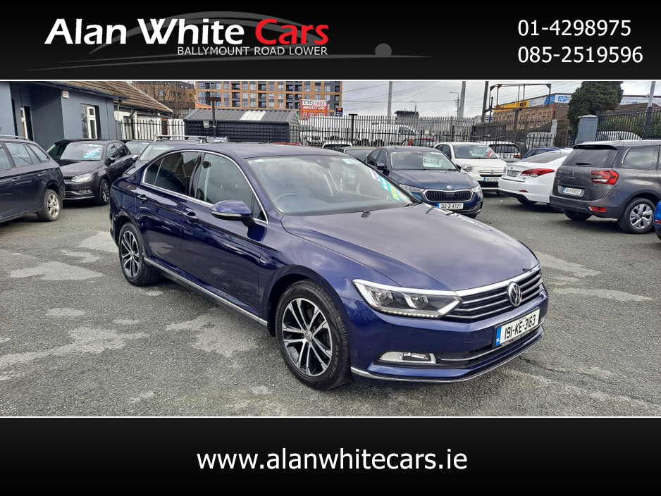 2019 Volkswagen Passat HIGHLINE 2.0 TDI MANUAL 6SPEED FWD 150HP 4DR €22,950