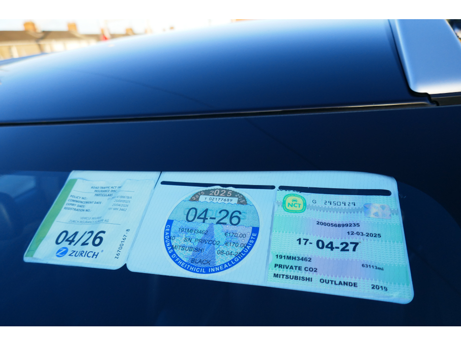 2019 Mitsubishi Outlander 2.4 4H PHEV 221BHP 5 5DR AUTO €21,750