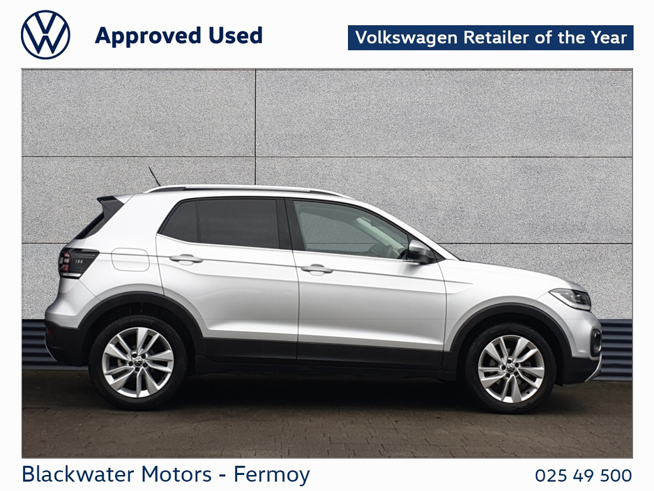 2023 Volkswagen T-Cross 1.0TSI 110BHP STYLE WITH USB-C €24,950