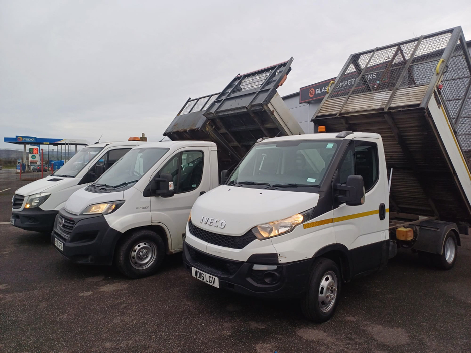 2021 Fiat Ducato CHOICE OF 3- 3.5Tonne Tippers