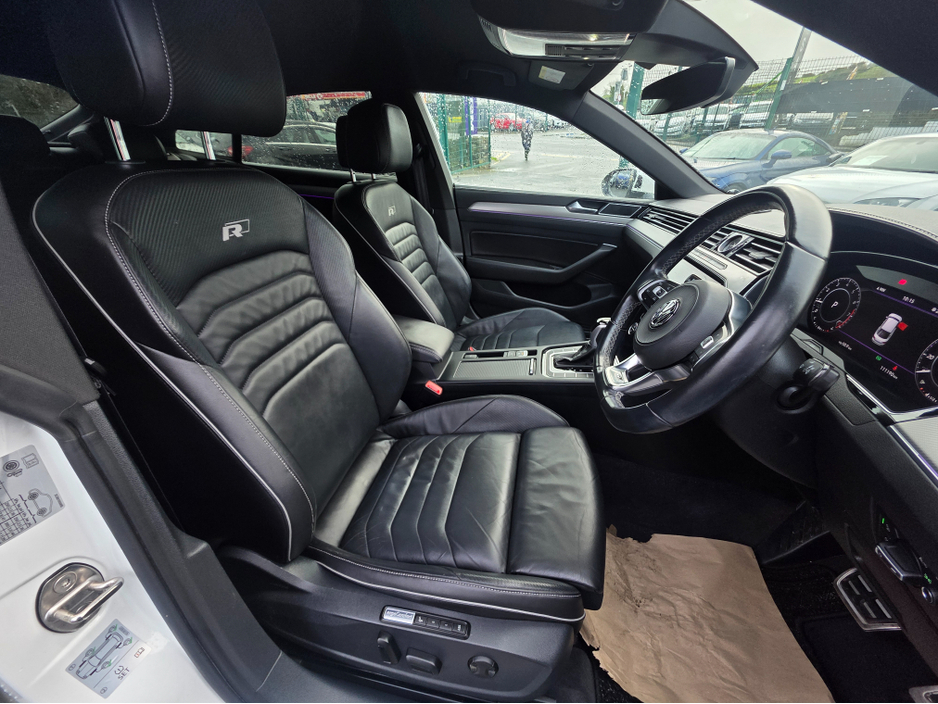 2018 Volkswagen Arteon 2.0 TSI R LINE EDITION 4 MOTION 280BHP - VIRTUAL DASH- FULL LEATHER HEATED ELECTRIC SEATS - SAT NAV - CARPLAY ANDROIDAUTO - BLIND SPORT - 360 PARKING SENSORS  - SELF PARKING ASSIST - 360 CAMER €27,950