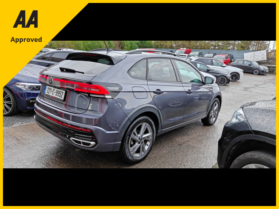 2022 Volkswagen Taigo 2022 R-LINE 1.0 TSI 110HP MANUAL 42,500 Kilometers €22,950