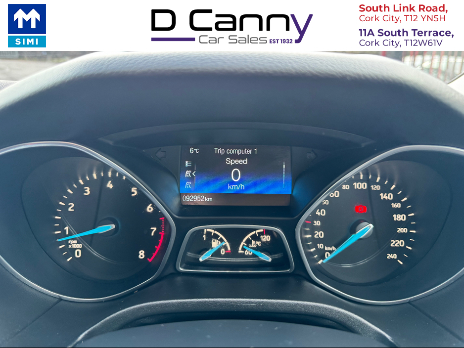 2018 Ford Focus TITANIUM 1.0 125PS 6SPEED 4DR €13,900