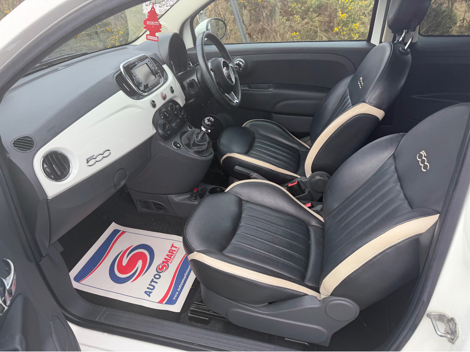 2016 Fiat 500 1.2 LOUNGE 69BHP 3DR €7,750