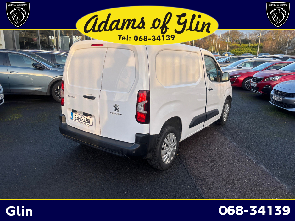 2023 Peugeot Partner PROFESSIONAL PLUS 1.5 HDI **INCLUDES VAT*** €17,950