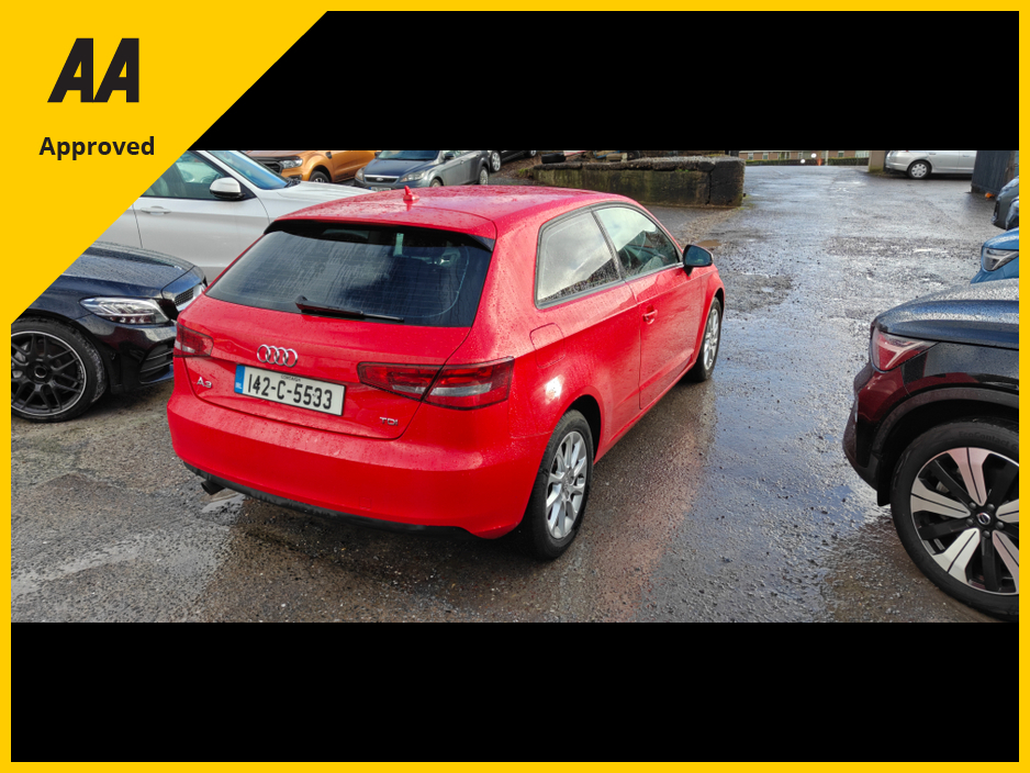 2014 Audi A3 2014 1.6 TDI SE 108BHP 3DR €13,950