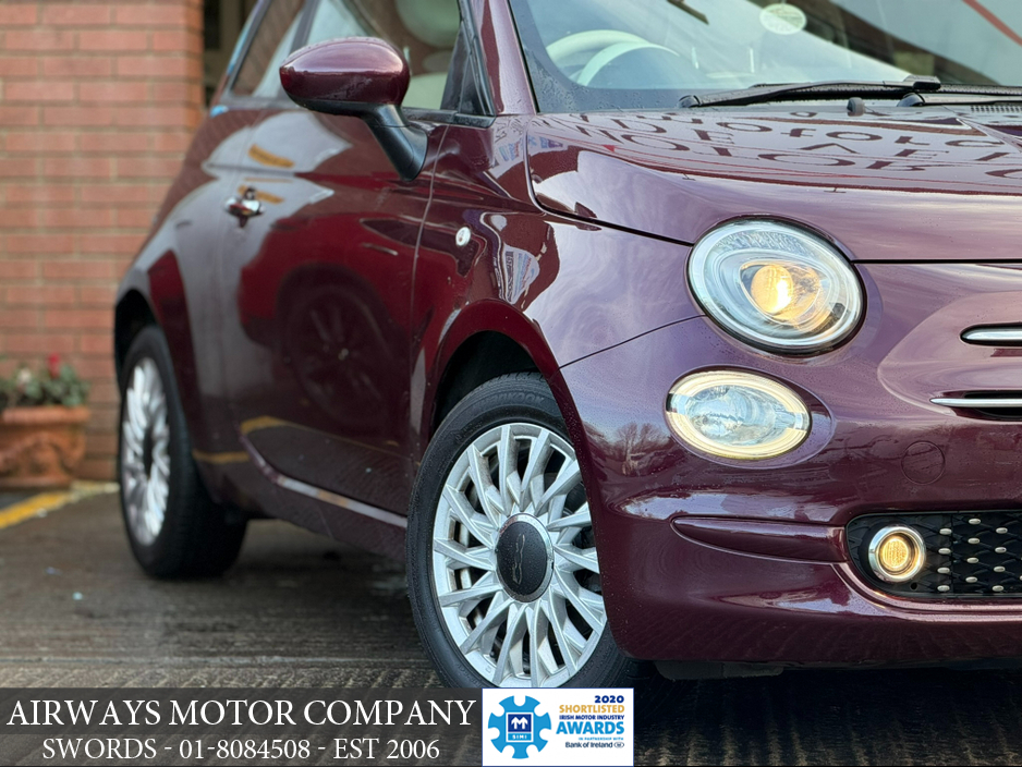 2020 Fiat 500 LOUNGE 1.0 3DR - PANROOF & LOW KMS €14,250