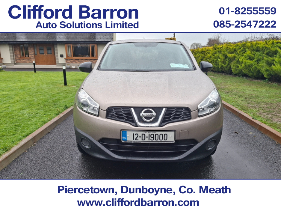 2012 Nissan Qashqai 1.5 XE 5DR DSL €5,250
