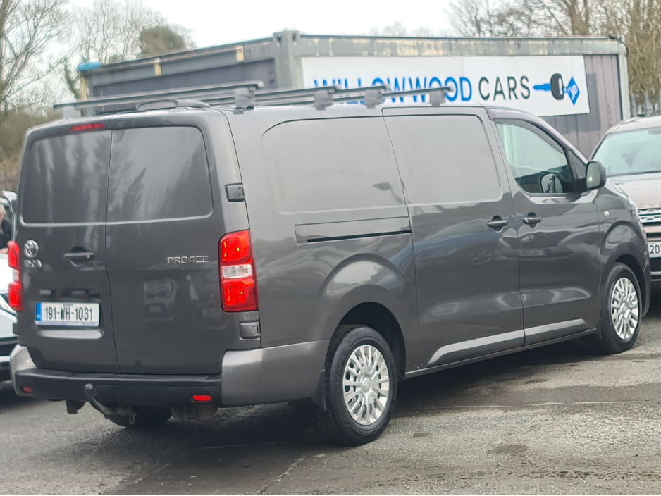 2019 Toyota Proace 2.0 D 120 LWB GX 4DR €13,999