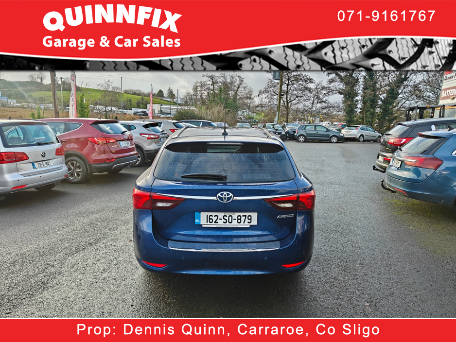 2016 Toyota Avensis 2.0 D-4D BUSINESS ED. 1 OVERMOUNT 141BHP 5DR €7,995