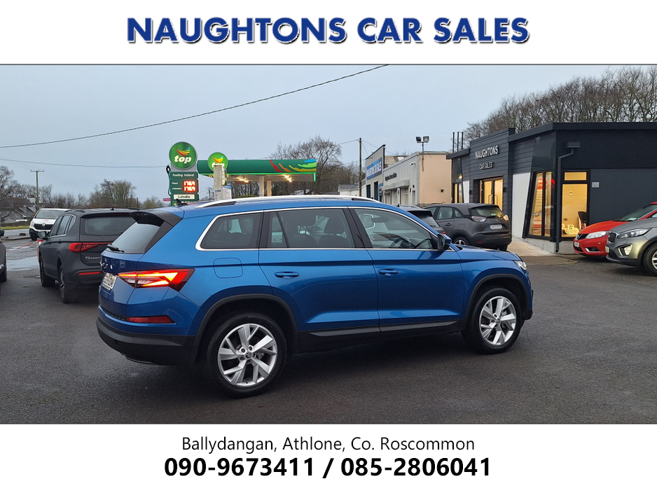 2023 Skoda Kodiaq 7S STYLE 2.0 TDI *High Spec/Black Leather/Heated Seats/Keyless Entry/Camera/Ambient Lighting* €43,950