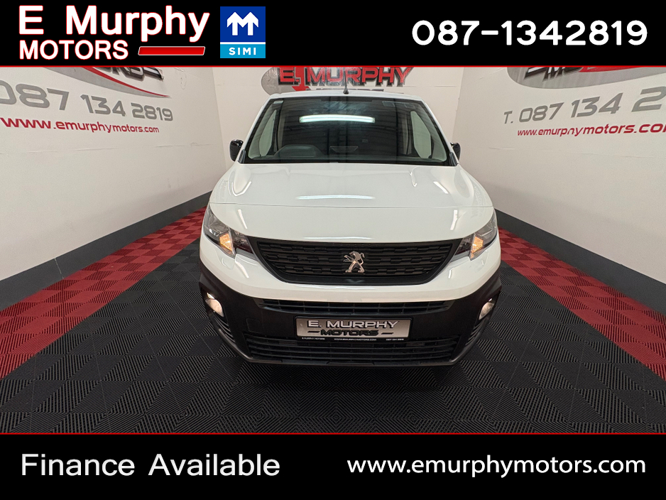 2022 Peugeot Partner 1.5 HDI PROFFESIONAL PLUS LOW MILEAGE €65 PER WEEK €12,154