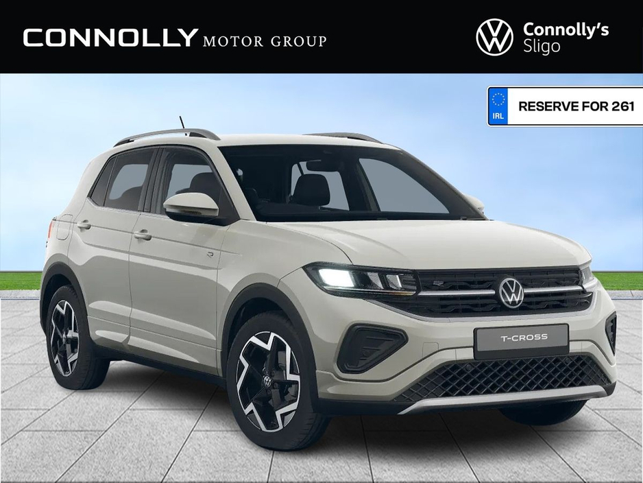 2026 Volkswagen T-Cross RLINE 1.0TSI 116HP €37,457
