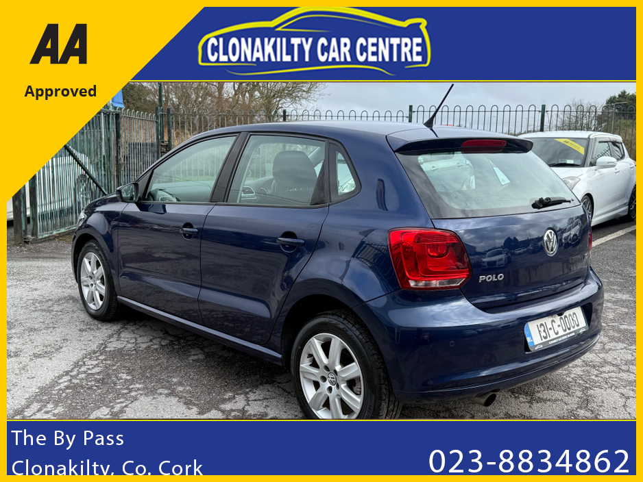 2013 Volkswagen Polo 131 navy] Vw Polo 1.2 Petrol Tsi Automatic €9,949