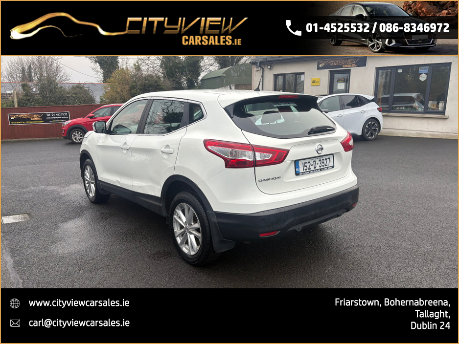 2015 Nissan Qashqai 1.2 PET SV E6 4DR €9,450