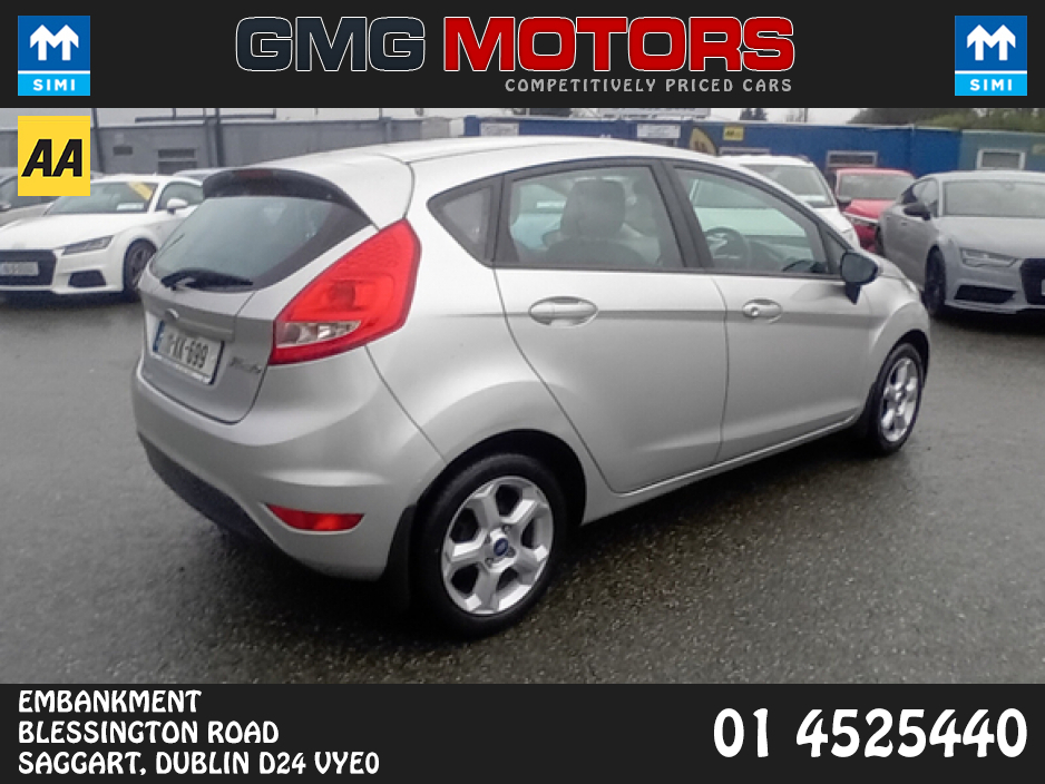 2011 Ford Fiesta STYLE 1.25 60PS 5DR..LOW MILEAGE €6,950