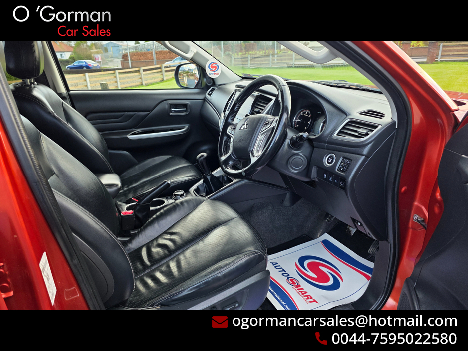 2021 Mitsubishi L200 BARBARIAN DI-D DCB 4x4 WD TOTAL COST TO EXPORT JEEP TO ROI COUNTY PLATE  €26450 €26,450