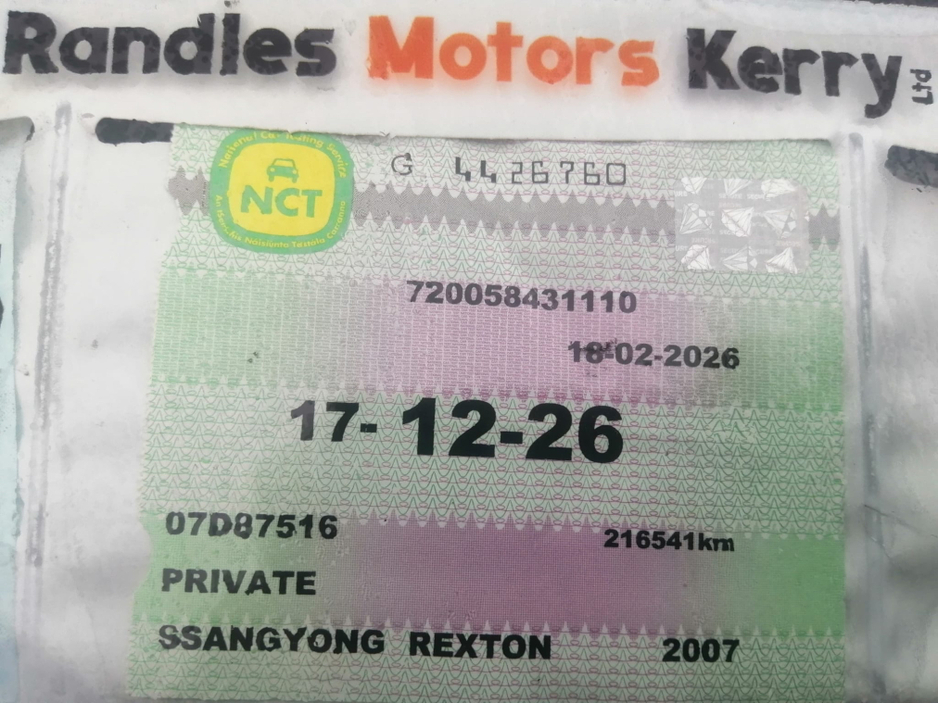 2007 Ssangyong Rexton - image 7