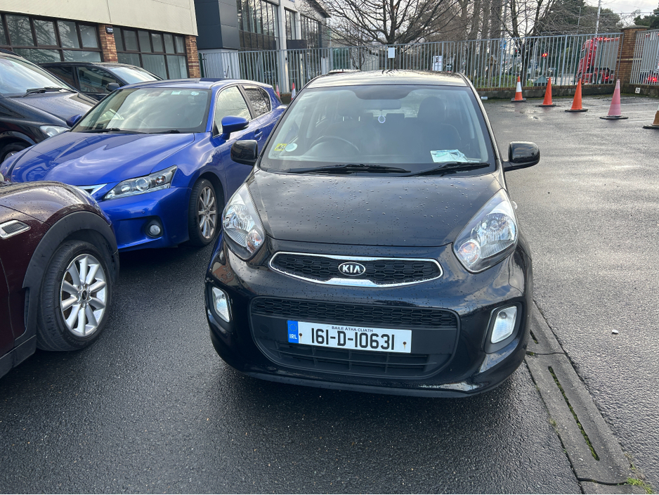 2016 Kia Picanto 1.0 ///ONLY 44000KLMS////I IRISH OWNER FROM NEW WITH FULL SERVICE HISTORY///TOP OF THE RANGE MODEL///NCT AND LOW TAX ///2 ORIGINAL REMOTE KEYS//LOVELY CAR €7,999