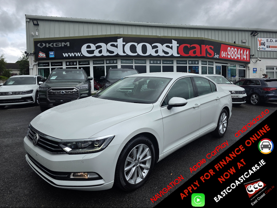 2016 Volkswagen Passat SALOON 1.4 TSI HIGHLINE ELECTRIC SEATS  SAT-NAV REV CAMERA BLIND-SPOT CARPLAY ANDROID AUTO €16,500