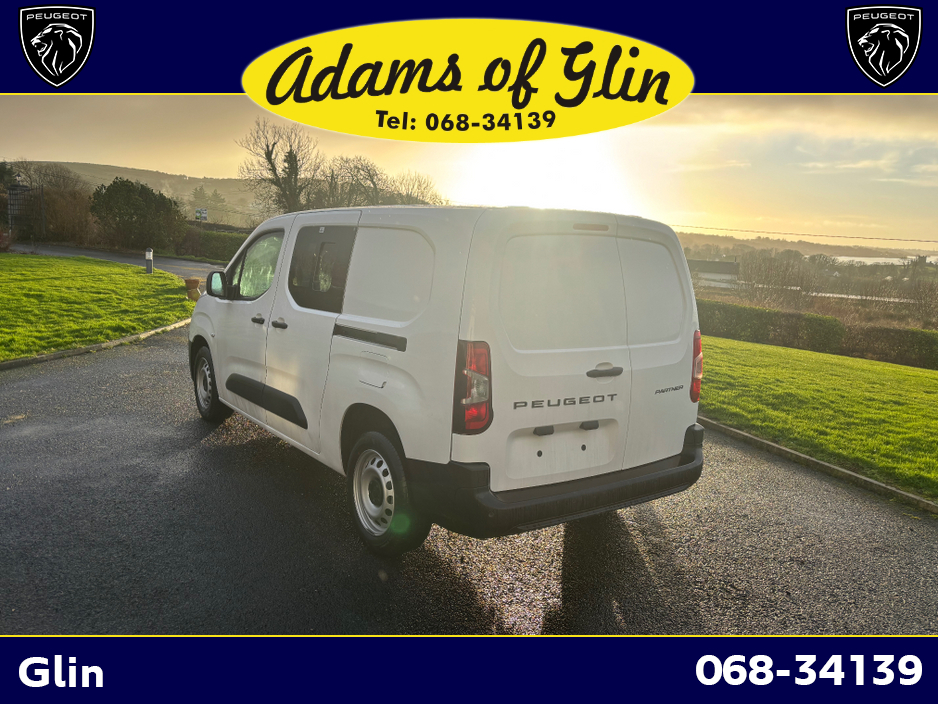 2026 Peugeot Partner Crew-Cab Professional Plus 1.5 Hdi 100bhp €43,000