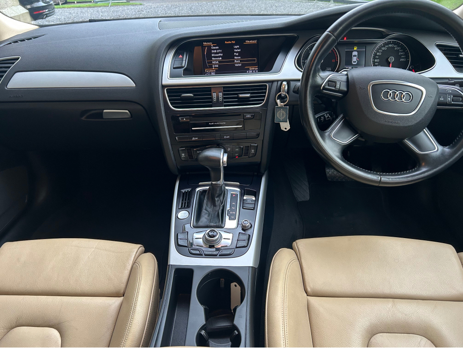 2015 Audi A4 2.0 TDI 150 SE MULTI AUTO 4DR SALOON**//**FULL CREAM LEATHER INTERIOR**//**SAT NAV**//**CRUISE CONTROL**//**PARKING SENSORS**//**METALLIC GREY**//**TRADE IN WELCOME**//**WARRANTY!!!!!! €12,995