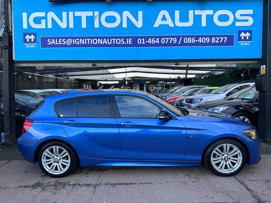 2013 BMW 1 Series 1.6 TURBO PETROL, AUTOMATIC, M SPORT, GREAT COLOUR, WARRANTY, 5 STAR REVIEWS €8,995
