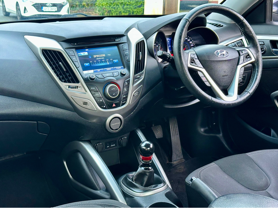 2013 Hyundai Veloster 1.6 Petrol | AA approved | June 2026 nct | Sold serviced and valeted with motor history check supplied | Warranty provided. €6,900