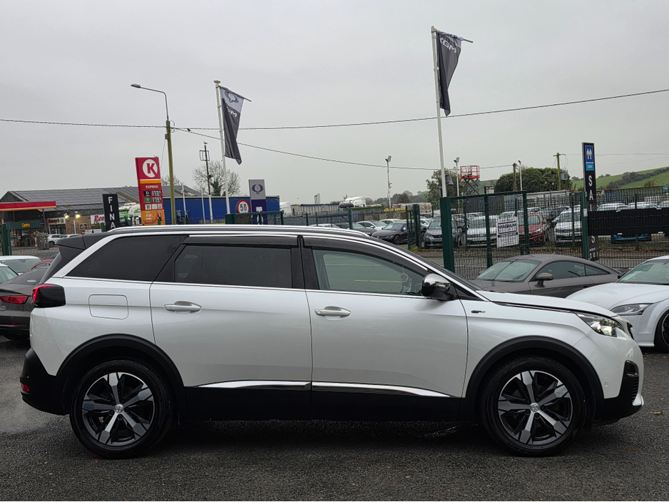 2018 Peugeot 5008 ( 182 REG ) GT LINE 7 SEATER  - DIGITAL DASH - CAMERA - ALLOYS -   CARPLAY ANDROID AUTO EU RADIO  PEARL WHITE €25,950