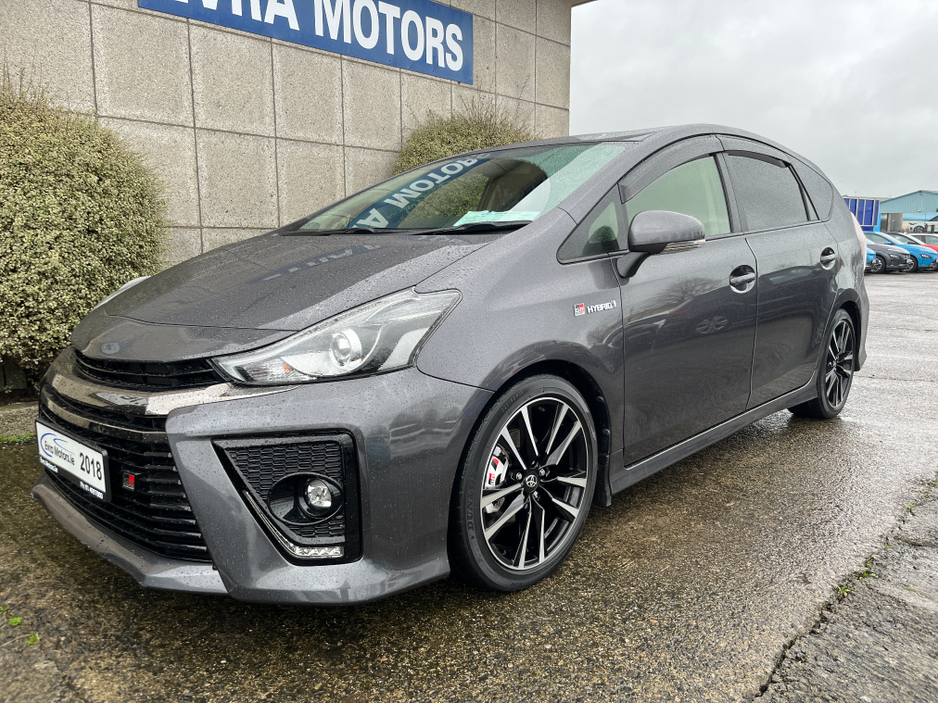 2018 Toyota Prius Alpha GR SPORT 7 SEATER AUTOMATIC 1.8 HYBRID PETROL //LOW MILES//KEYLESS ENTRY//REVERSE CAMERA// €23,950