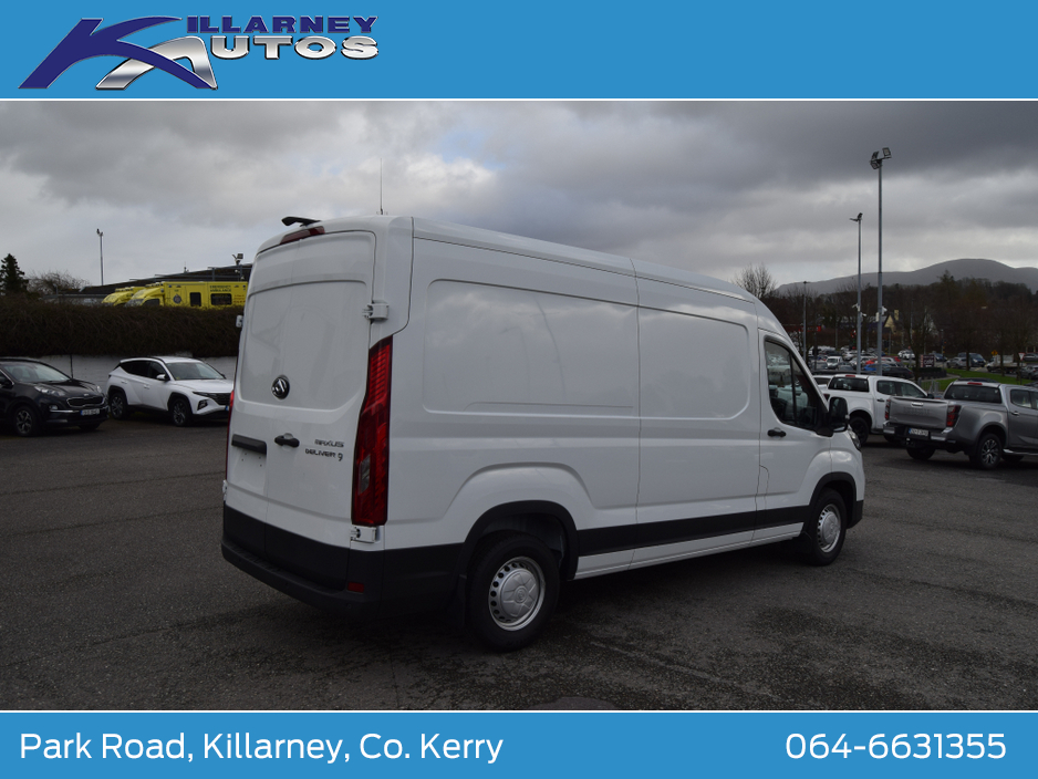 2026 Maxus Deliver 9 LWB 2.0TDCi 150BHP Price is plus vat. €25,928
