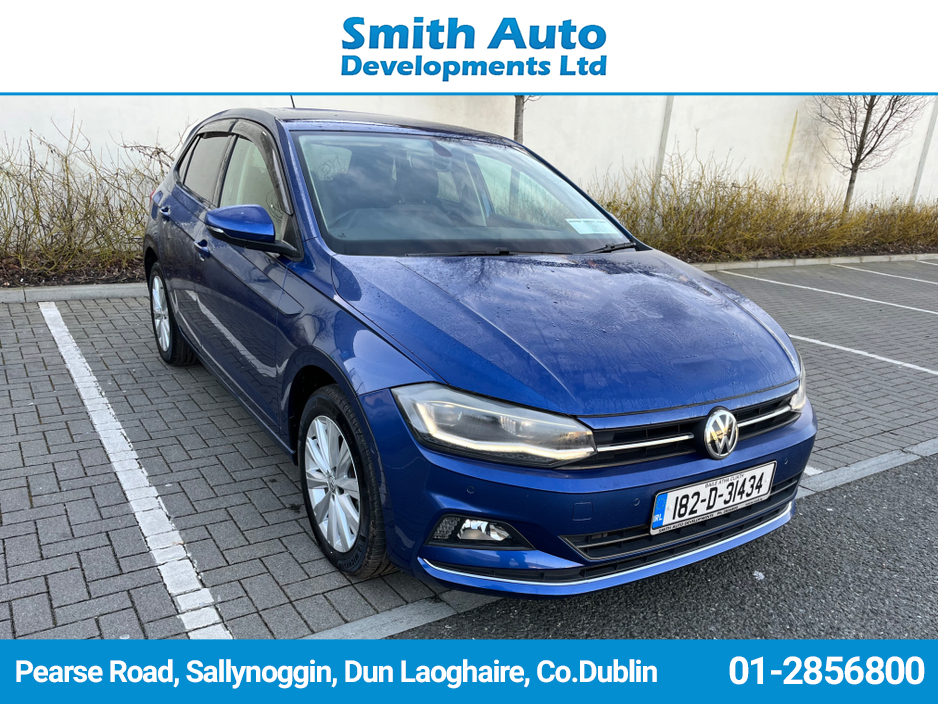 2018 Volkswagen Polo 1.0L FIVE DOOR HIGHLINE. €14,450