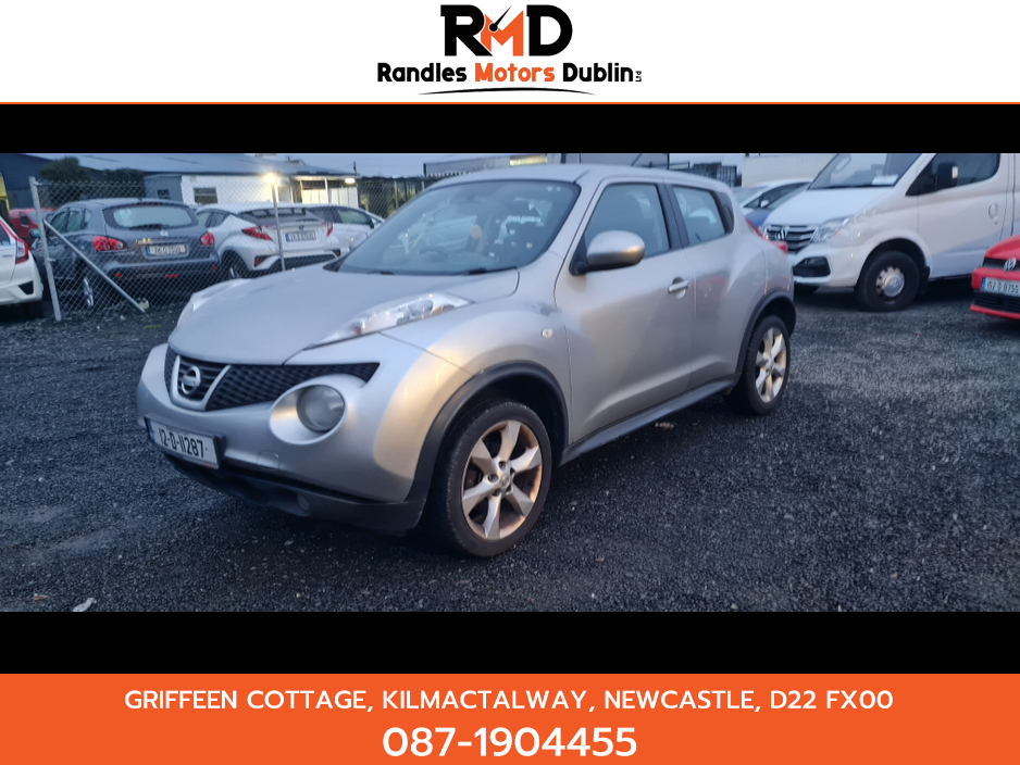 2012 Nissan Juke 1.6 SV 5DR 4DR €3,900