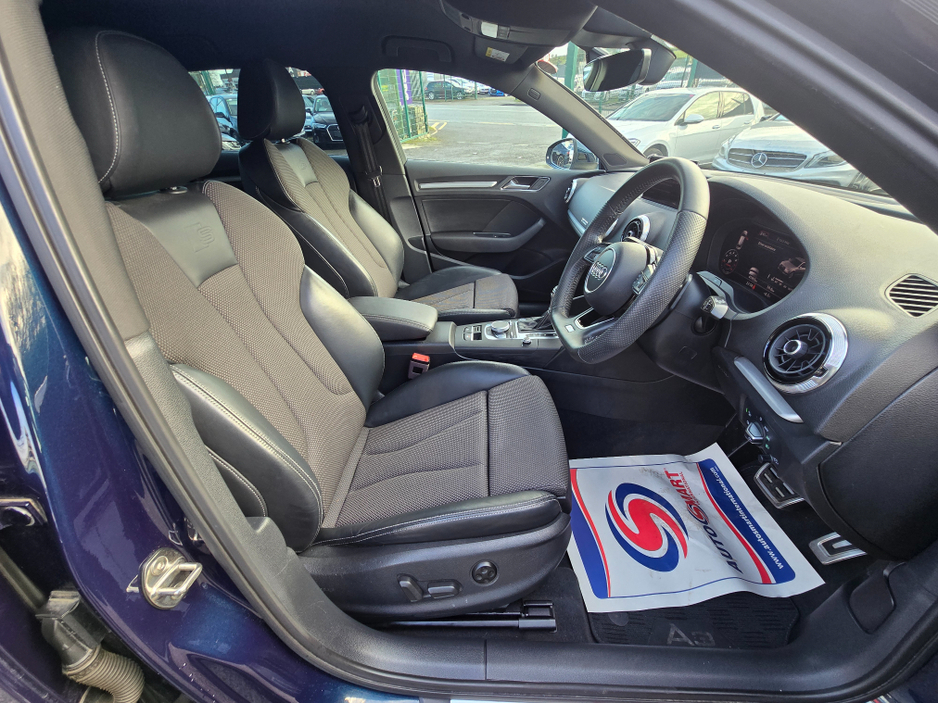 2018 Audi A3 1.4 TFSI  S LINE EDITION PACK VIRTUAL COCKPIT - NAVIGATION -CARPLAY ANDROID AUTO LEATHER PACK - REVERSING CAMERA / PARKING SENSORS - DRIVE MODE €22,500