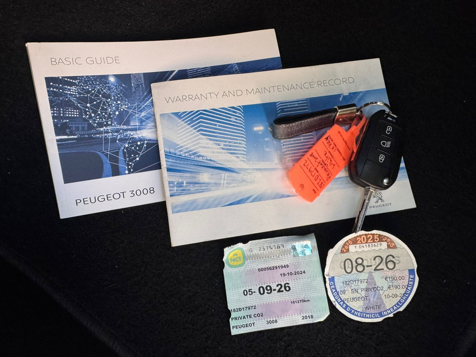 2018 Peugeot 3008 ALLURE 1.5 BLUE HDI 130 6 6.2 4DR €14,800