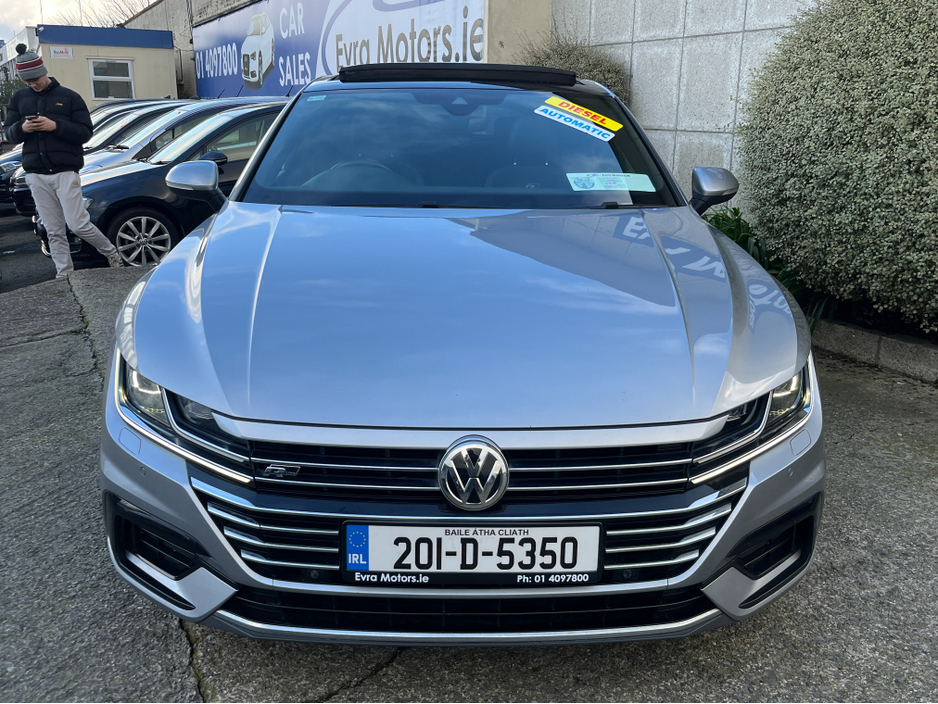 2020 Volkswagen Arteon R-LINE 240HP 4MOTION AUTOMATIC 2.0 DIESEL //HIGH SPEC//PANORAMIC GLASS ROOF//KEYLESS ENTRY//SAT NAV//HEATED FRONT AND REAR SEATS// €32,950