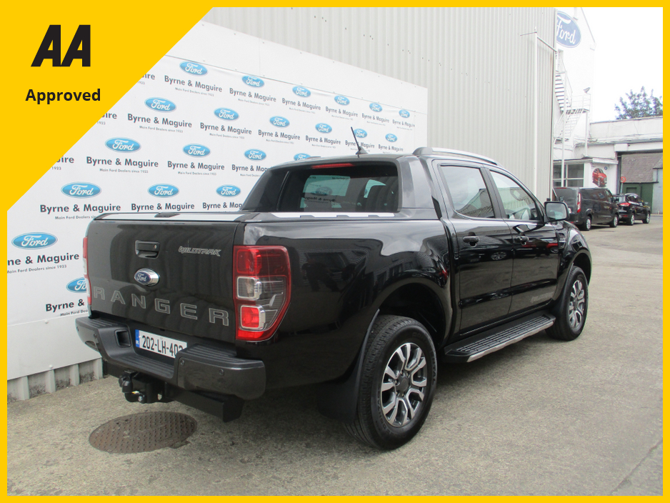 2020 Ford Ranger DOUBLE CAB WILDTRAK 2.0L 213PS  AUTOMATIC, ONLY 80000  KMS . FULLY SERVICED AND READY TO GO WITH WARRANTY AND 12 MONTHS AA COVER.   NO VAT !! €37,500