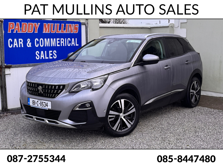 2018 Peugeot 3008 DEPOSIT TAKEN !!! €12,950