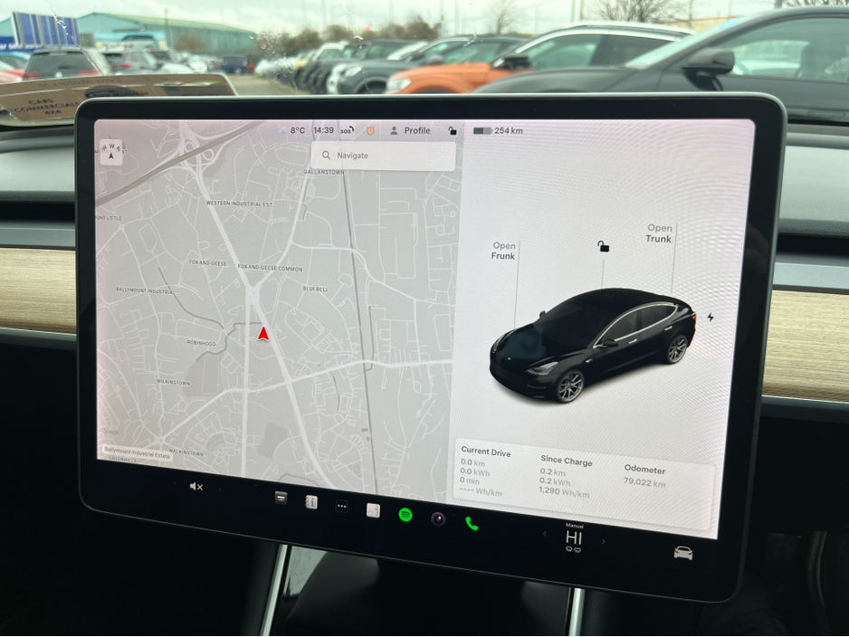 2019 Tesla Model S M3 DUAL MOTOR LR EV //FULL LEATHER HEATED SEATS//PANORAMIC GLASS ROOF//SURROUND PARKING CAMERS// €19,950