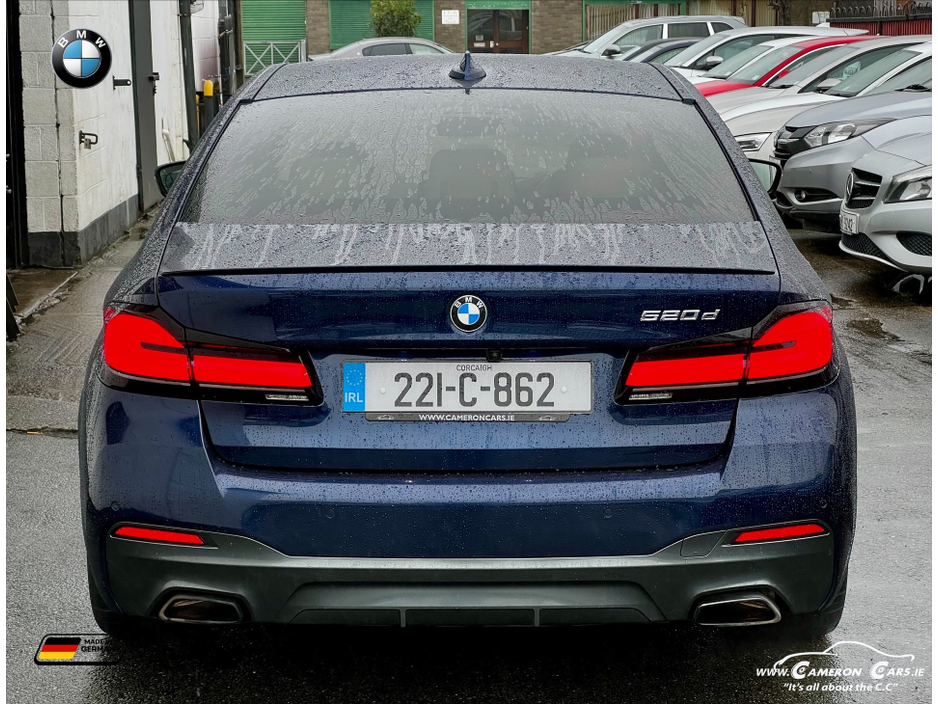 2022 BMW 5 Series 520d MSPORT LCI ROYAL NAVY €38,950
