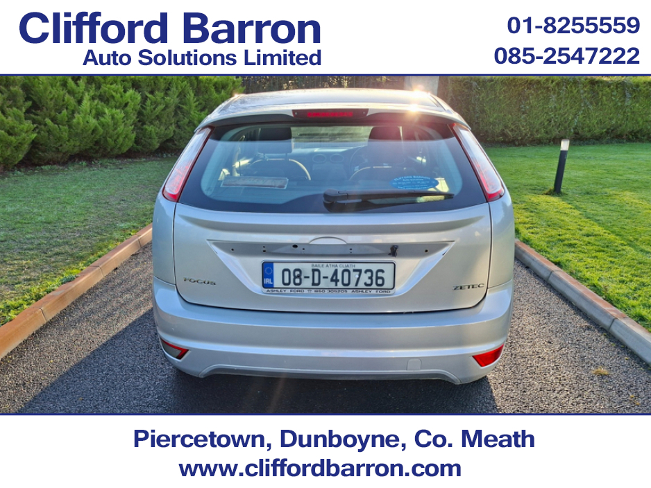 2008 Ford Focus ZETEC 1.4 5SPEED 5DR €3,750