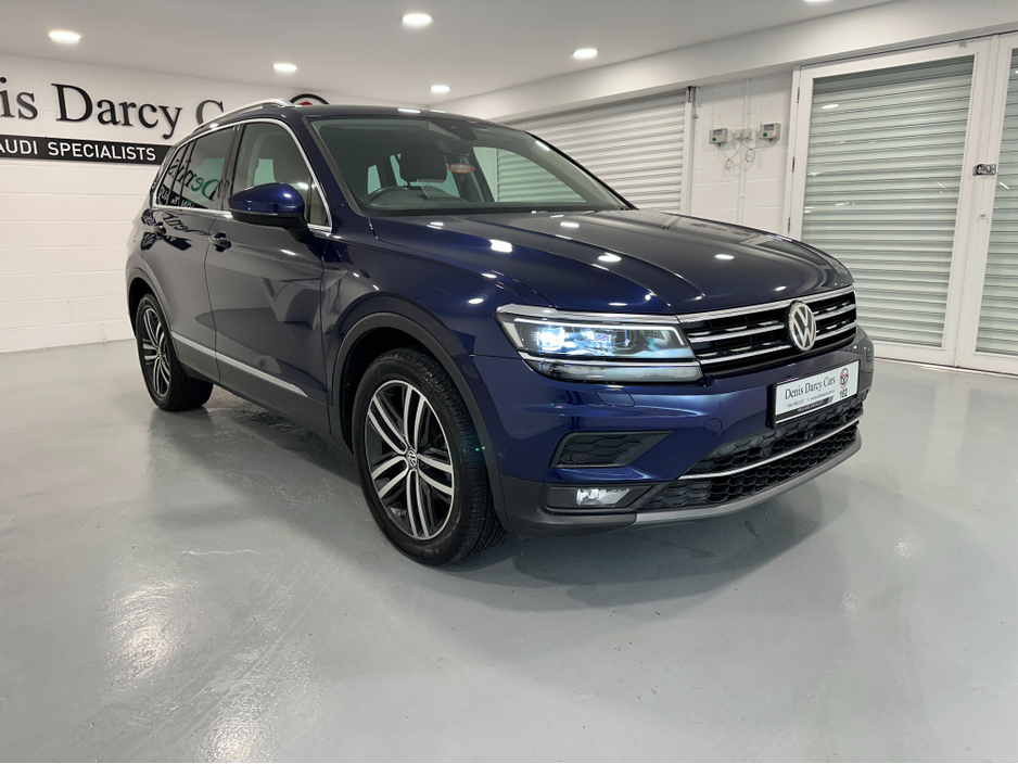 2018 Volkswagen Tiguan (182) TIGUAN 2.0TDI HIGHLINE DSG 4 MOTION VW/AUDI SPECIALISTS WWW.DENISDARCYCARS.IE €26,950