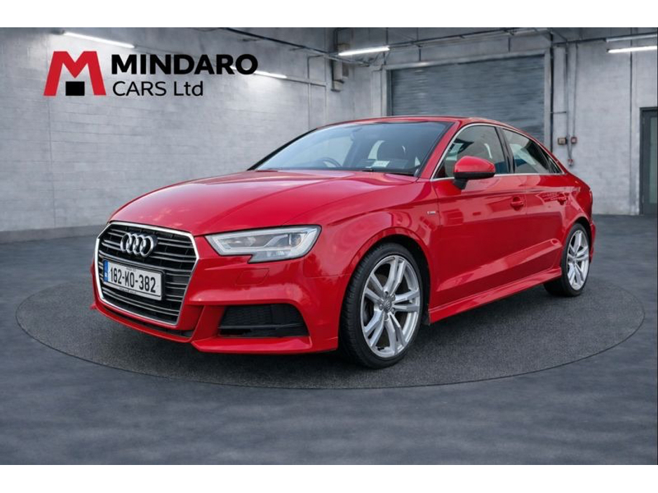 2018 Audi A3 1.6 TDI 116 S-LINE 4DR//FINANCE AVAILABLE €18,995
