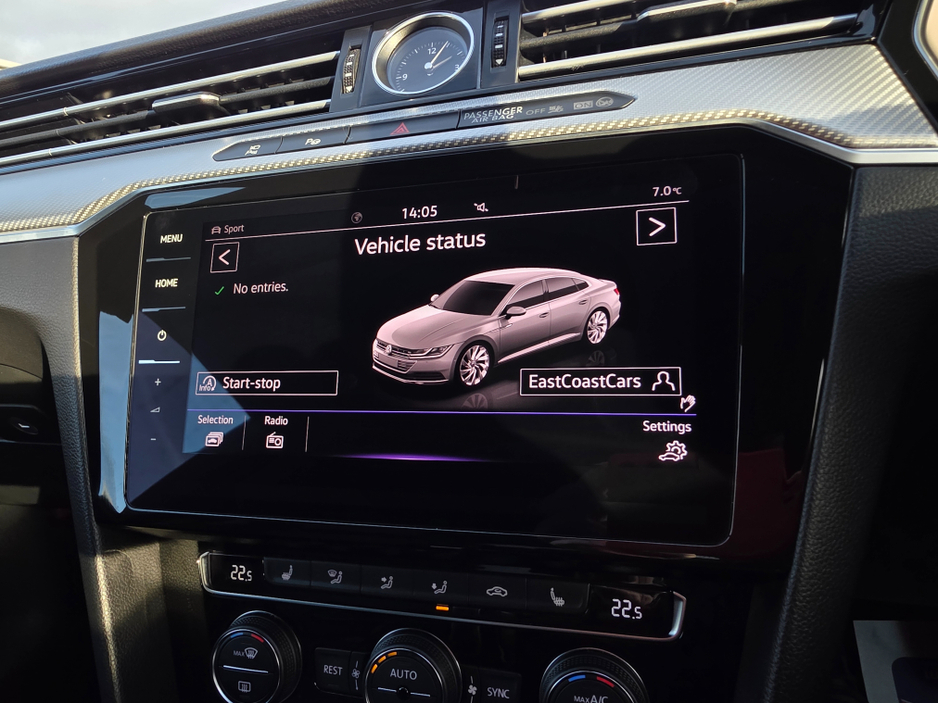 2018 Volkswagen Arteon 2.0 TSI R LINE EDITION 280BHP VIRTUAL DASH FULL LEATHER HEATED ELECTRIC SEATS SAT NAV CARPLAY ANDROID AUTO BLIND SPORT PARKING SENSORS SELF PARKING ASSIST 360 CAMERA €28,500